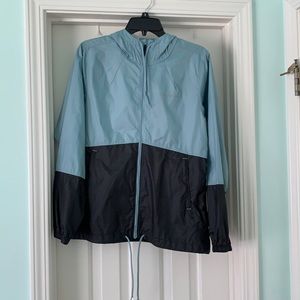Small Columbia Windbreaker Blue/Black